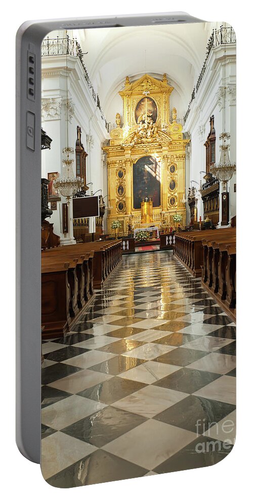  Portable Battery Charger featuring the photograph Warsaw Catholic Cathedral #3 by Bill Robinson