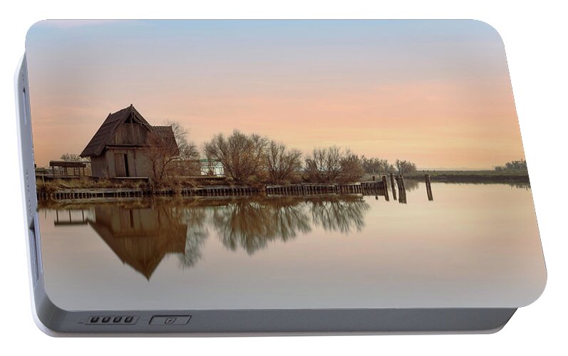 Comacchio Portable Battery Charger featuring the photograph Comacchio Valley - Italy #4 by Joana Kruse