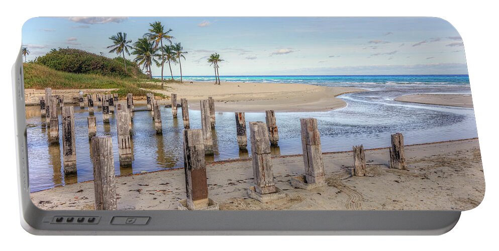 Playa Boca Ciega Portable Battery Charger featuring the photograph Playas del Este - Cuba #4 by Joana Kruse