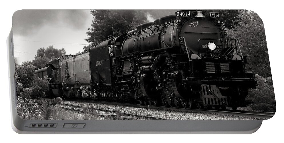 4014 Big Boy Portable Battery Charger featuring the photograph 4014 Big Boy I by Scott Olsen