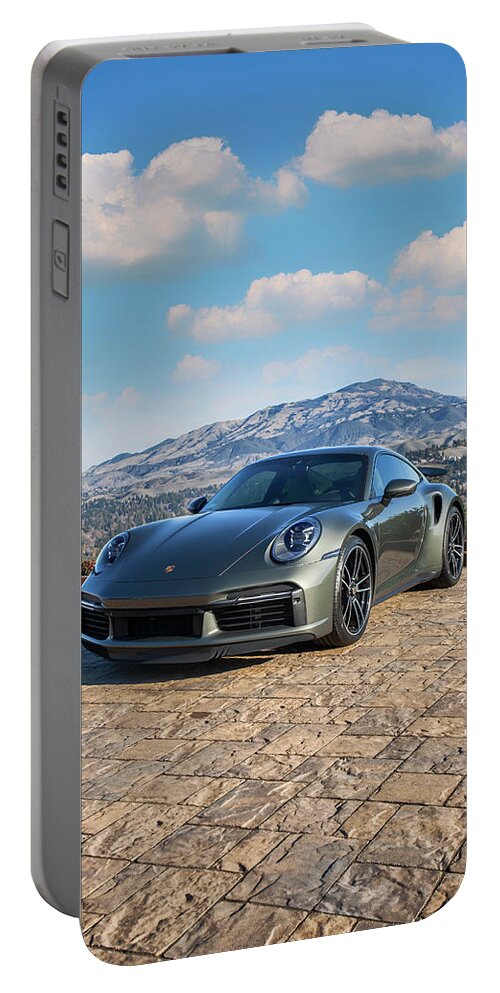 Cars Portable Battery Charger featuring the photograph #Porsche #911 #Turbo S #Print #41 by ItzKirb Photography