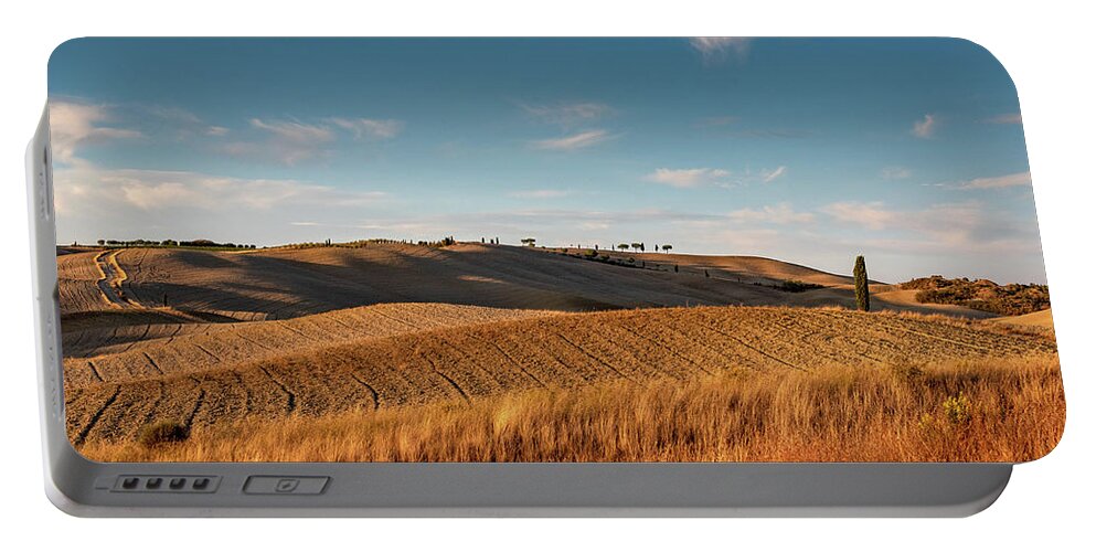 Beautiful Portable Battery Charger featuring the photograph landscape, Tuscany, Italy #5 by Eleni Kouri