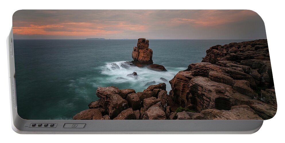Nau Dos Corvos Portable Battery Charger featuring the photograph Peniche - Portugal #5 by Joana Kruse