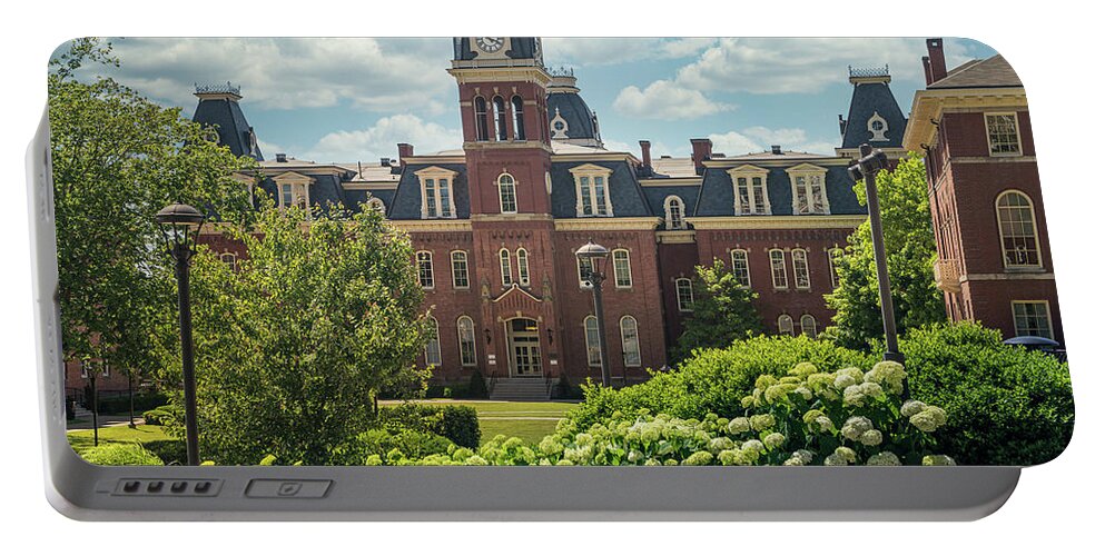 Woodburn Hall Portable Battery Charger featuring the photograph Woodburn Hall at West Virginia University in Morgantown WV #4 by Steven Heap