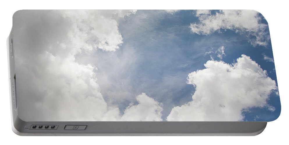Sky Portable Battery Charger featuring the photograph Cloudscape by Carolyn Hutchins