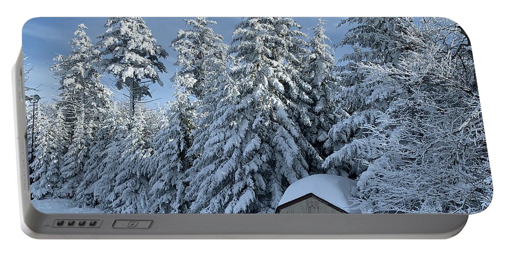  Portable Battery Charger featuring the photograph Winter Wonderland by Annamaria Frost