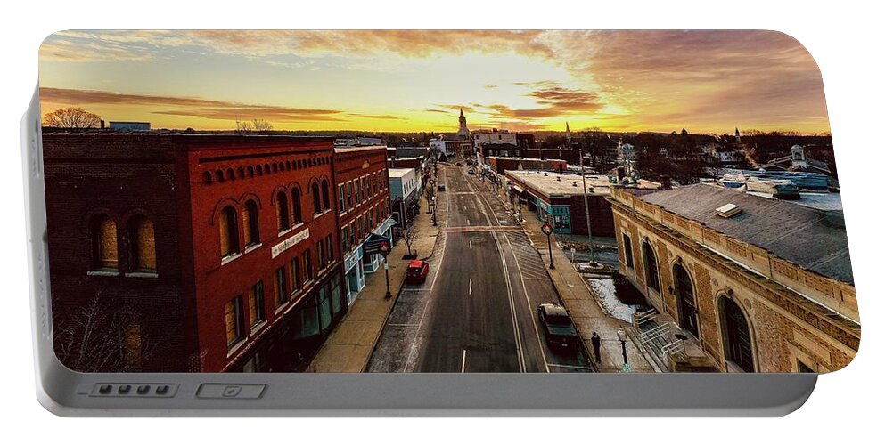  Portable Battery Charger featuring the photograph Rochester #62 by John Gisis