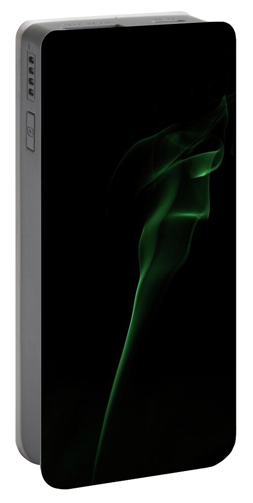 Smoke Portable Battery Charger featuring the photograph Beauty in smoke #7 by Martin Smith