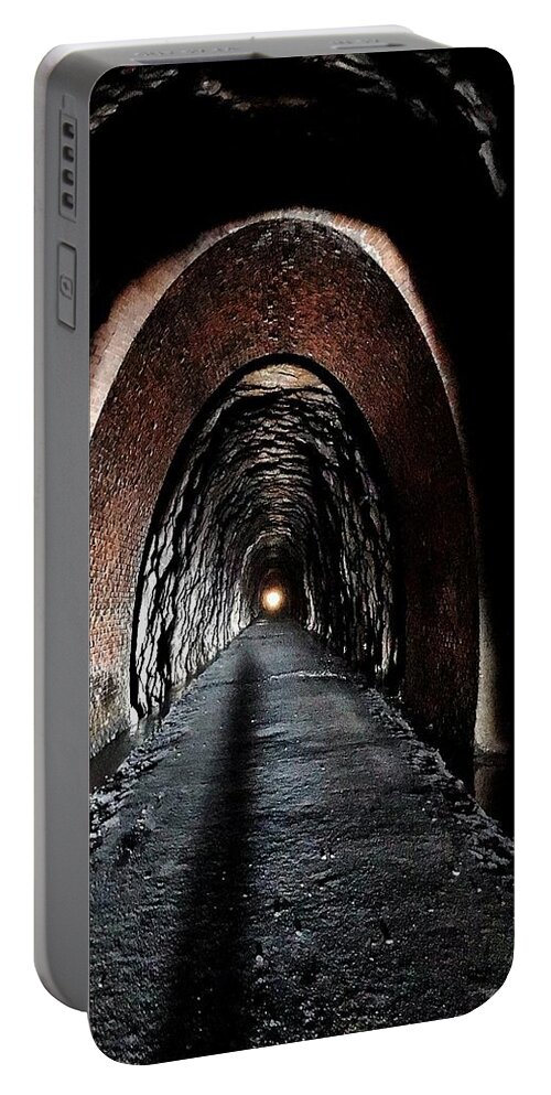 Portable Battery Charger featuring the photograph Crozet Blue Ridge Tunnel #8 by Stephen Dorton
