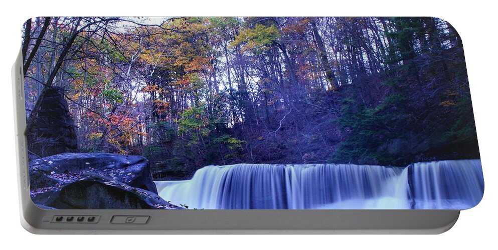  Portable Battery Charger featuring the photograph Great Falls by Brad Nellis