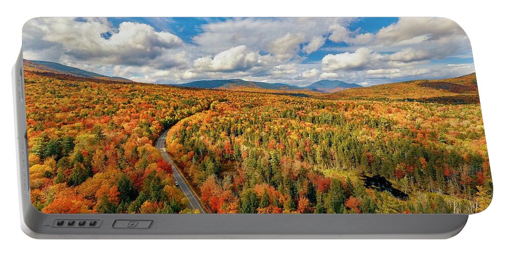  Portable Battery Charger featuring the photograph Kancamagus #7 by John Gisis
