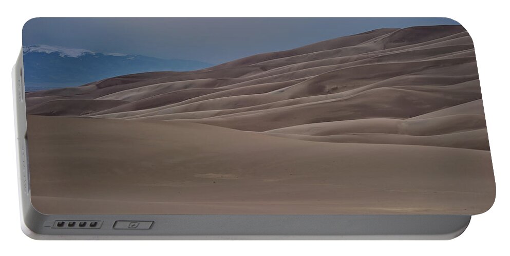 Co Portable Battery Charger featuring the photograph Sand Dunes #8 by Doug Wittrock