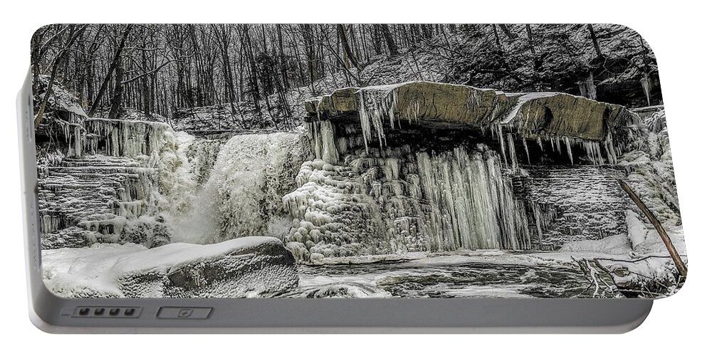  Portable Battery Charger featuring the photograph Great Falls #8 by Brad Nellis