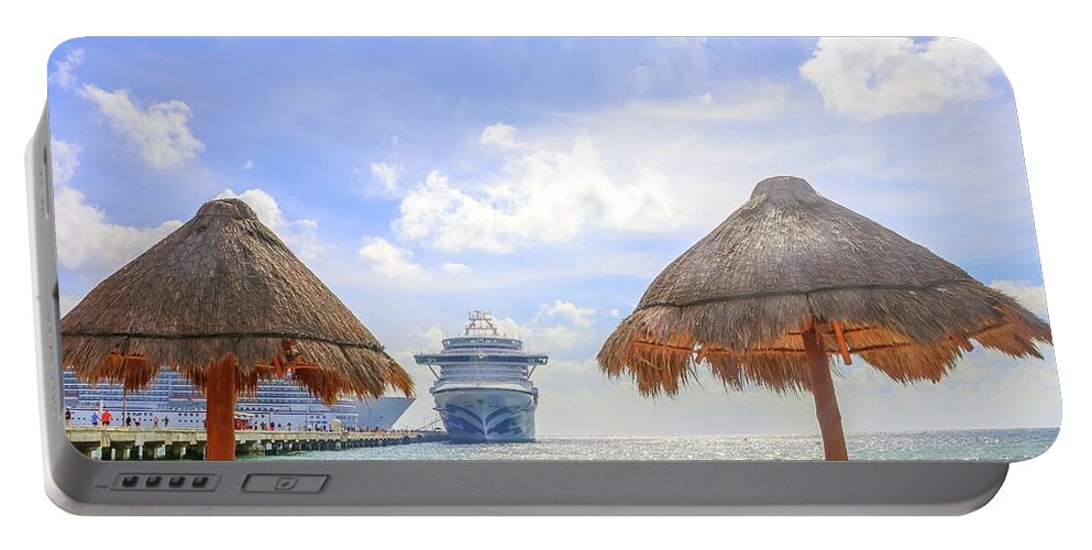 Costa Maya Mexico Portable Battery Charger featuring the photograph Costa Maya Mexico #9 by Paul James Bannerman