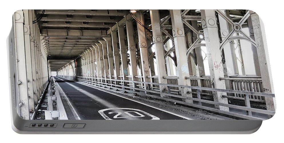 Bridge Portable Battery Charger featuring the photograph A bridge too far by MPhotographer