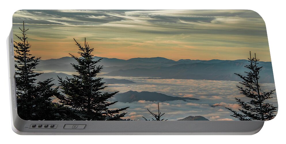 Great Smoky Mountains National Park Portable Battery Charger featuring the photograph A Brighter Day by Marcy Wielfaert