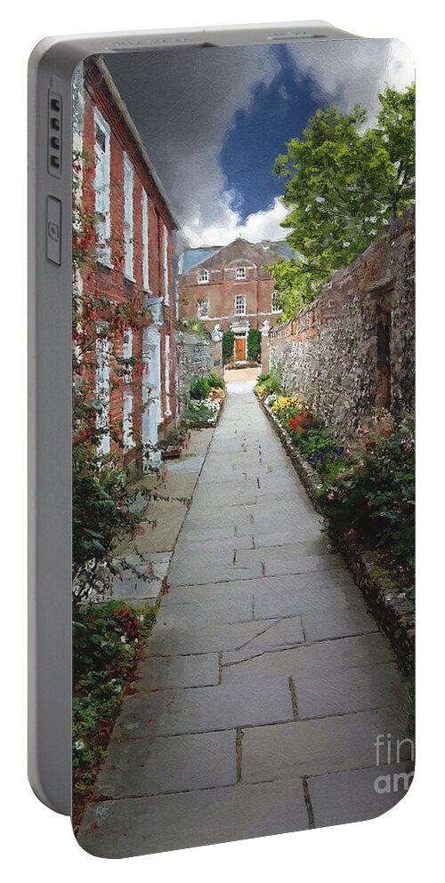 Chichester Portable Battery Charger featuring the photograph A Chichester Path by Brian Watt
