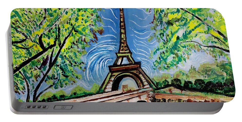 Cityscapes Portable Battery Charger featuring the photograph A Day In Paris by Anand Swaroop Manchiraju