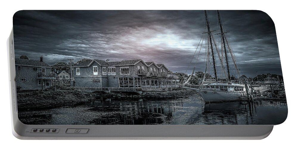  Portable Battery Charger featuring the photograph A Stormy Evening by Penny Polakoff