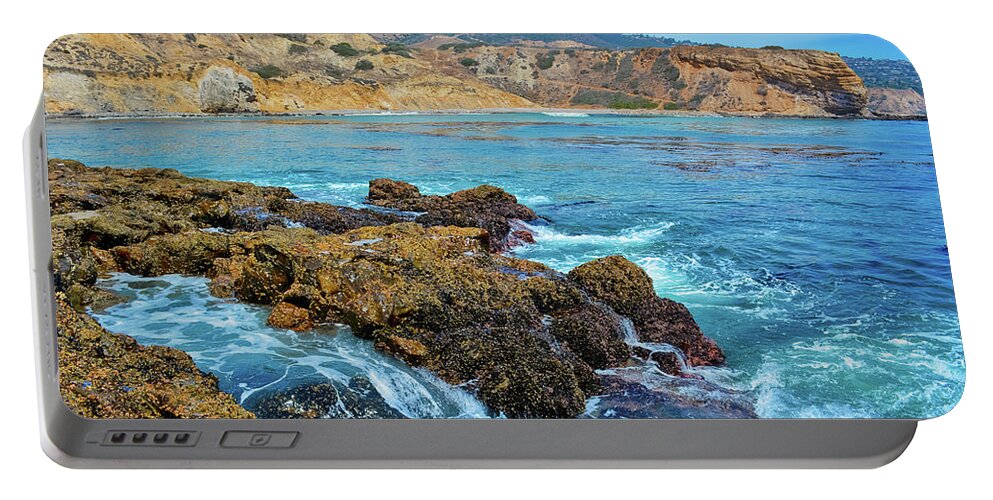 Los Angeles Portable Battery Charger featuring the photograph Abalone Cove Shoreline Park Sacred Cove by Kyle Hanson