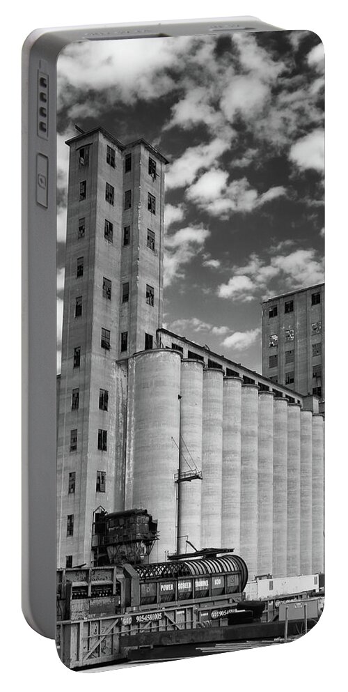 Buffalo Portable Battery Charger featuring the photograph Abandoned 8910 by Guy Whiteley