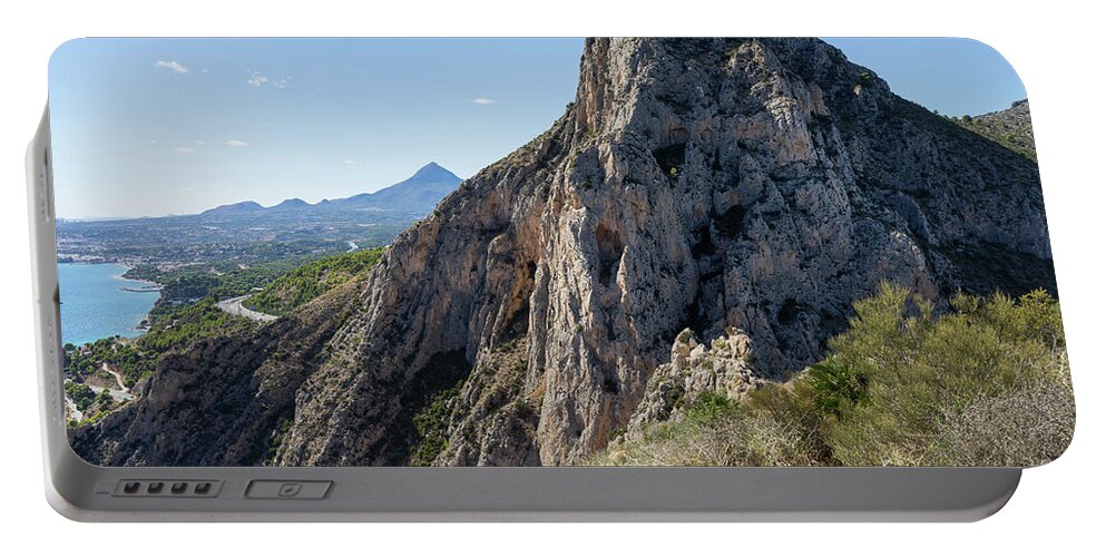 Mountain Landscape Portable Battery Charger featuring the photograph Above the Canyon of Mascarat by Adriana Mueller