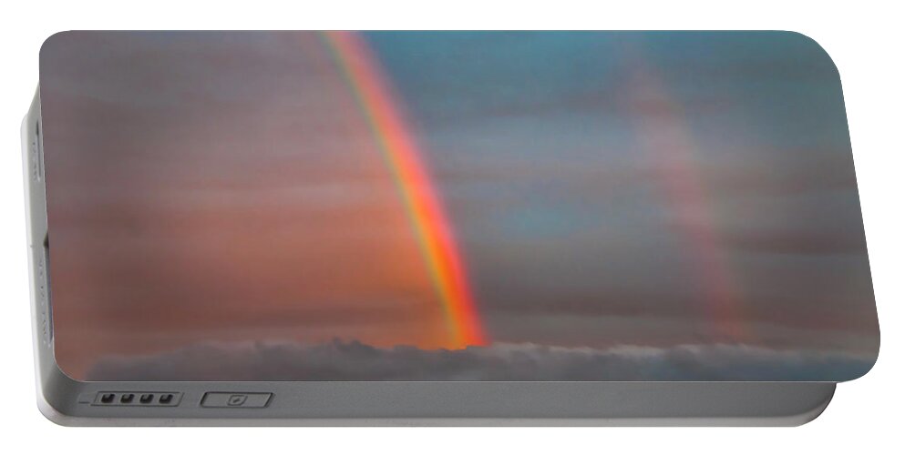 Clouds Portable Battery Charger featuring the photograph Above The Clouds by Cathy Kovarik