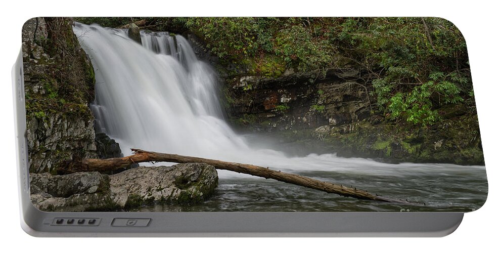 Abrams Falls Portable Battery Charger featuring the photograph Abrams Falls 13 by Phil Perkins