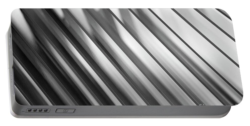 Abstract Portable Battery Charger featuring the photograph Abstract 23 by Tony Cordoza