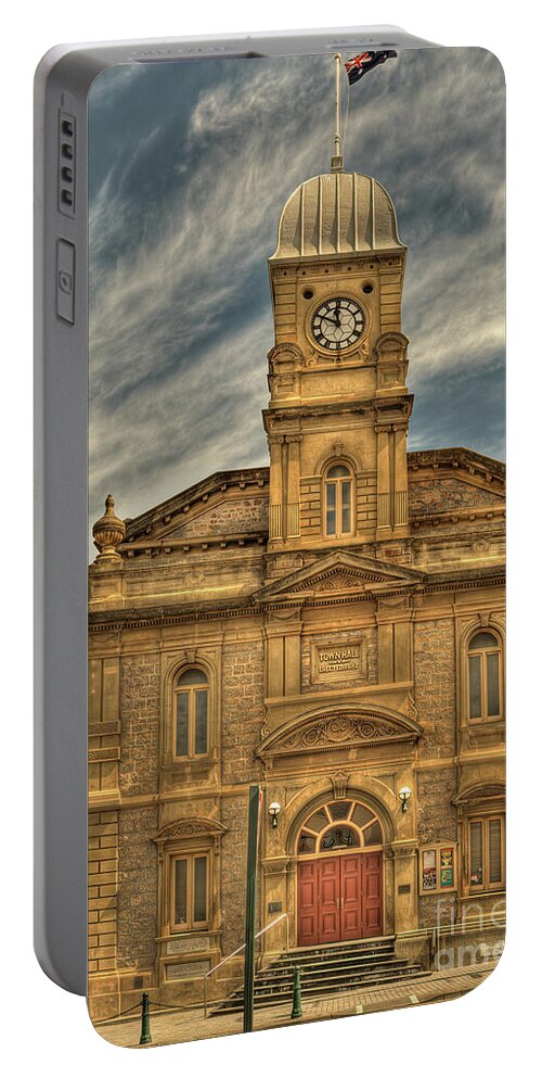 Albany Portable Battery Charger featuring the photograph Albany Town Hall, Western Australia by Elaine Teague