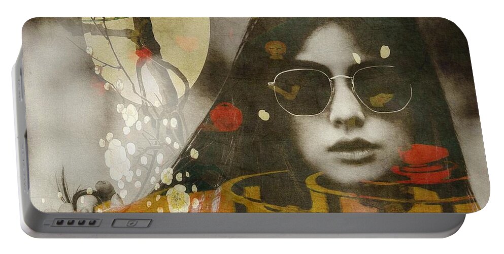 Woman Portable Battery Charger featuring the photograph All I Have To Do Is Dream by Paul Lovering