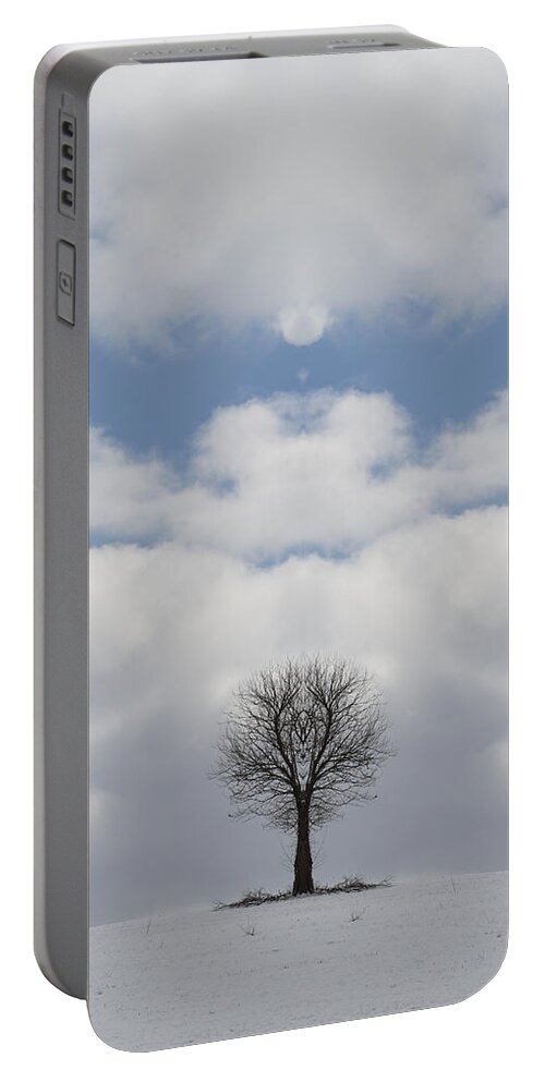 Richard Reeve Portable Battery Charger featuring the photograph Angel Tree by Richard Reeve