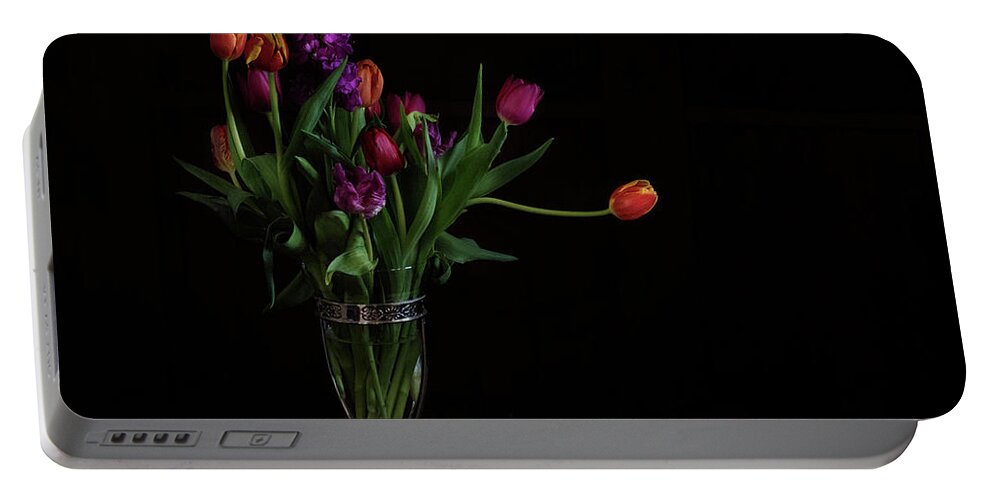 Tulips Portable Battery Charger featuring the photograph Another Ode to Tulips by William Fields