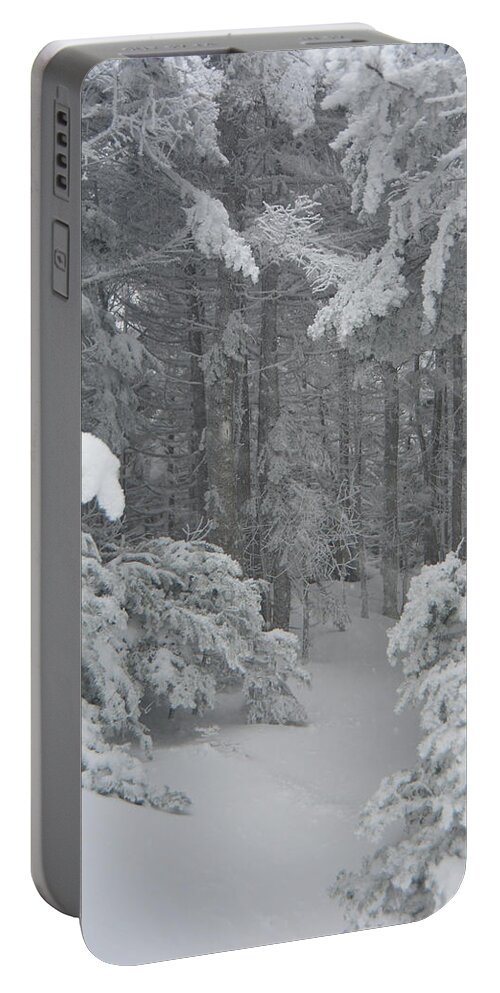 Appalachian Trail Northbound Of Stratton Mountain Portable Battery Charger featuring the photograph Appalachian Trail Northbound of Stratton Mountain 2 by Raymond Salani III