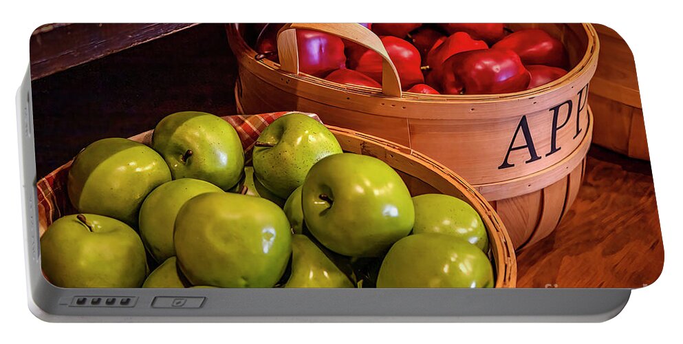 Apple Portable Battery Charger featuring the photograph Apples galore by Shelia Hunt