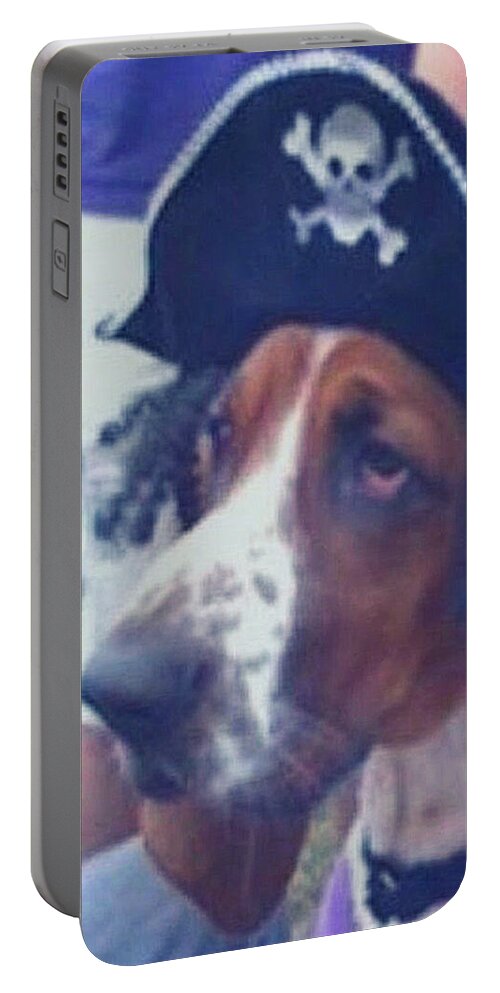Greenville Portable Battery Charger featuring the photograph Arrrrgh Woof by Lee Darnell