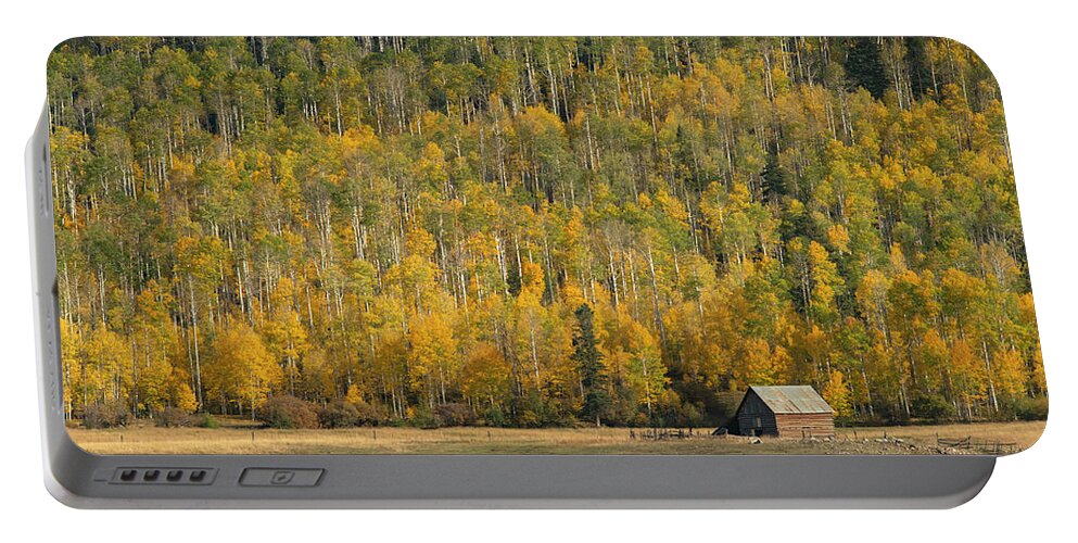 Aspen Portable Battery Charger featuring the photograph Aspen near Pagosa Springs-3 by Mark Langford