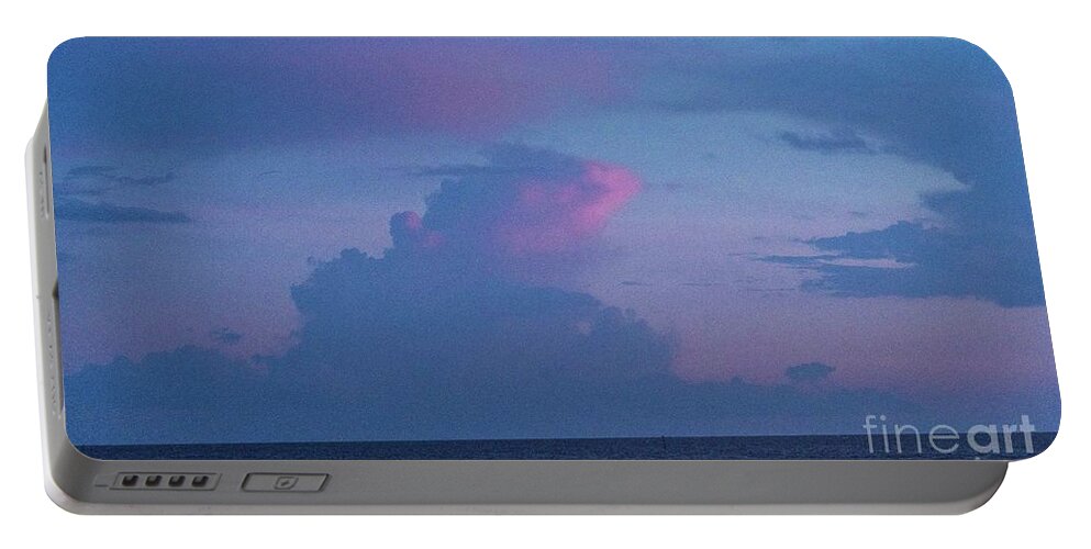  Portable Battery Charger featuring the photograph Atardecer by Dennis Richardson