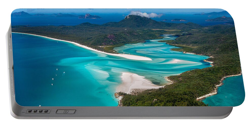 Whitsundays Portable Battery Charger featuring the photograph Australia - Whitsundays by Olivier Parent