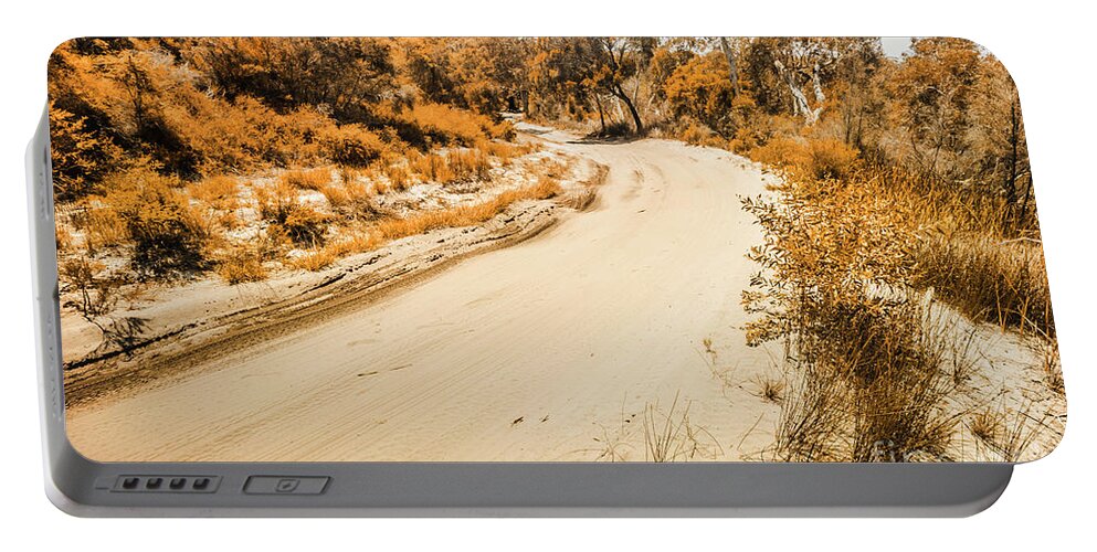 Straddie Portable Battery Charger featuring the photograph Australian way by Jorgo Photography