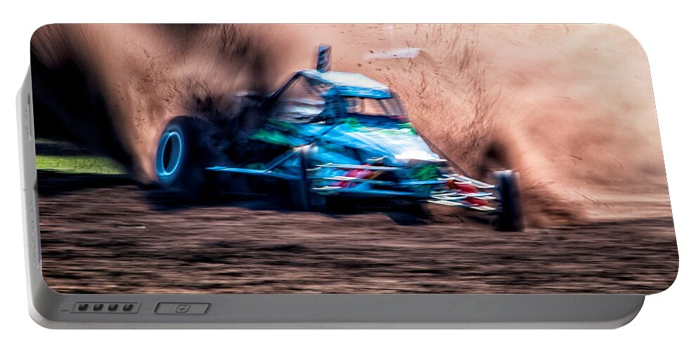 Autocross Portable Battery Charger featuring the photograph Autocross 10 by Jaroslav Buna