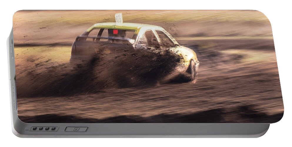 Autocross Portable Battery Charger featuring the photograph Autocross 7 by Jaroslav Buna