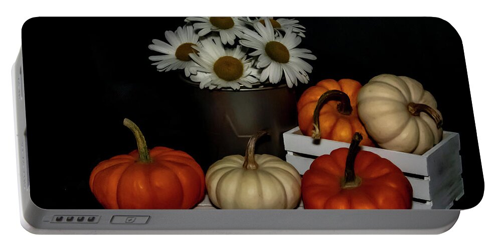 Still Life Portable Battery Charger featuring the photograph Autumn by Cathy Kovarik