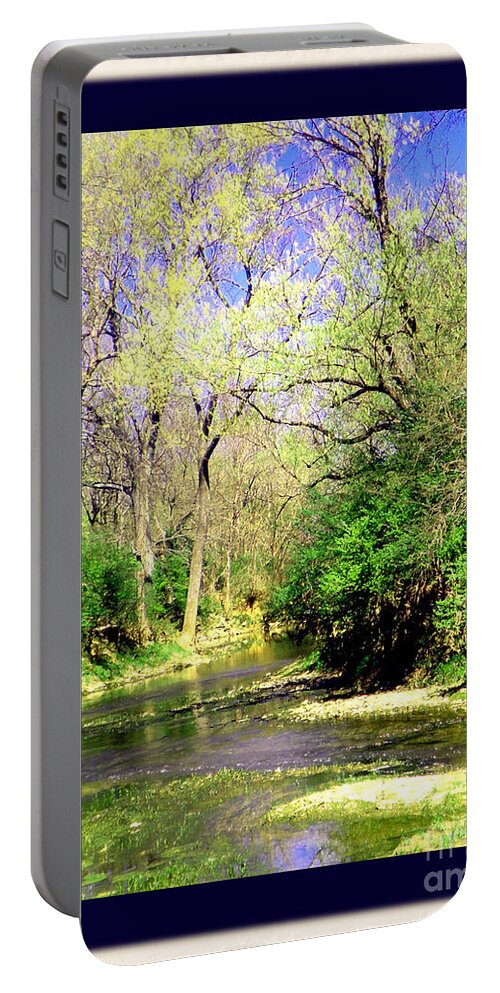  Portable Battery Charger featuring the photograph Autumn Light by Shirley Moravec