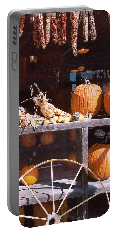 Still Life Portable Battery Charger featuring the photograph Autumn Still Life by Steve Karol
