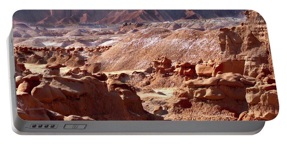 Desert Portable Battery Charger featuring the photograph Back Roads Utah 5 by Mike McGlothlen