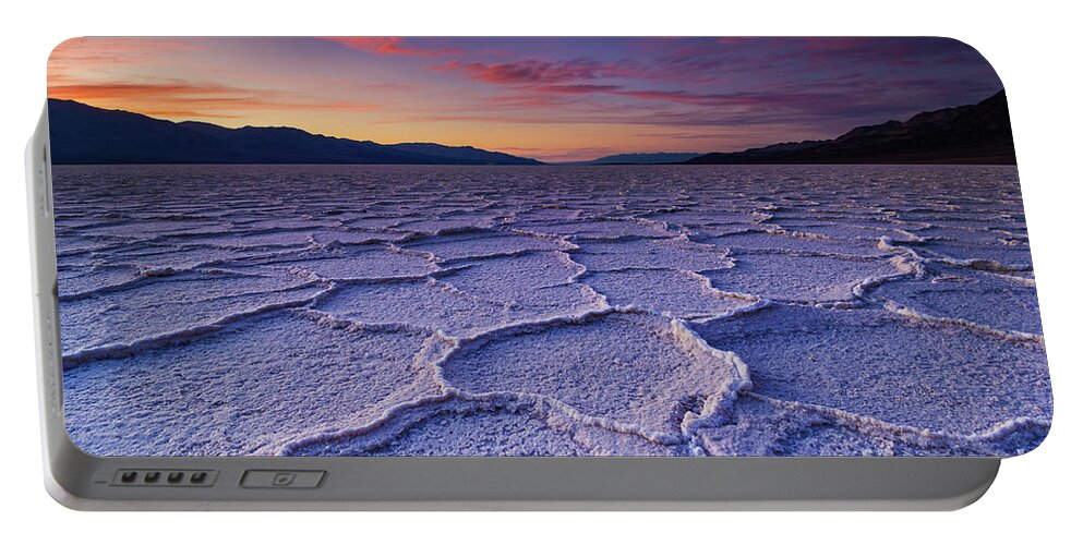 Death Valley National Park Portable Battery Charger featuring the photograph Badwater Basin Death Valley National Park, California, USA by Neale And Judith Clark