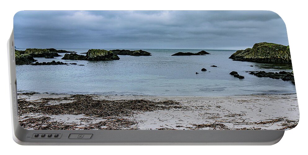 Ballintoy Harbour Portable Battery Charger featuring the photograph Ballintoy Harbour Northern Ireland by Veronica Batterson