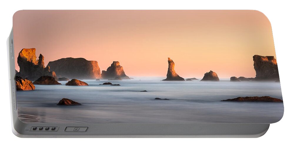 Bandon Beach Portable Battery Charger featuring the photograph Bando Beach by Peter Boehringer