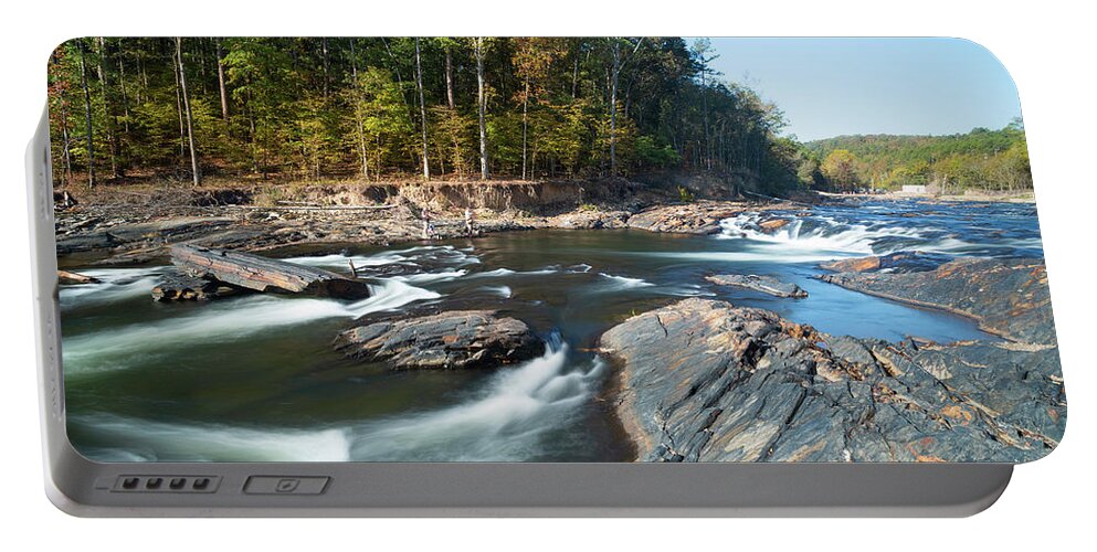 Beaversbend Portable Battery Charger featuring the photograph Beavers Bend II by Ricky Barnard